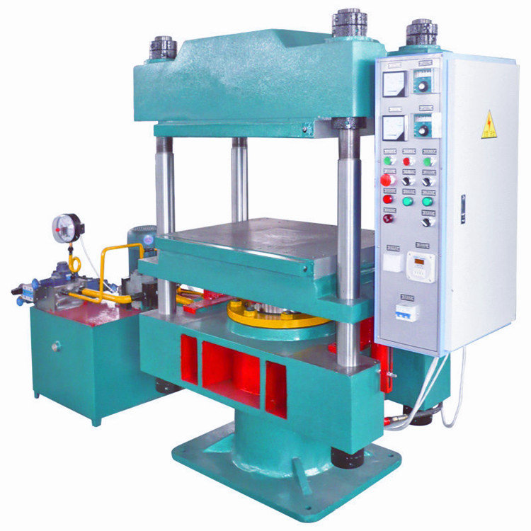 100噸絕緣子平板硫化機(jī)-四柱式熱壓成型機(jī)